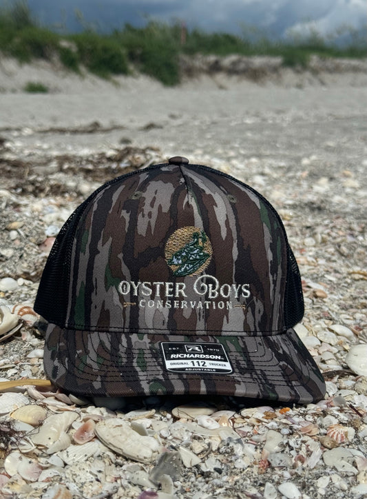 Oyster Boys Adjustable Camo Field Hat